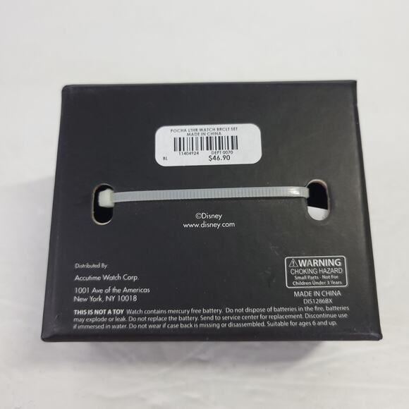 Disney NEW Pocahontas Brown Leather Watch Bracelet Set Beaded Tassel Teal - Picture 7 of 8